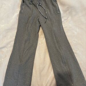 FP Movement by Free People Gray Flared SweatPants with Drawstring
